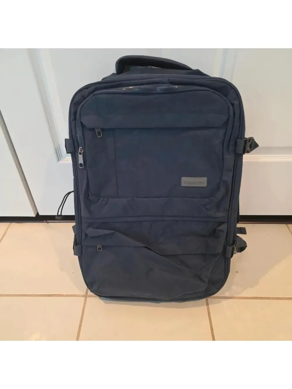Knowvan Travel 44L Blue Underseat Carry on Backpack
